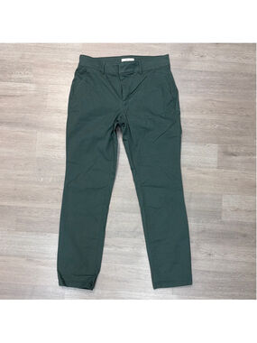 Loft Girlfriend Chino Pants Straight Leg Sage Green Sz 4!